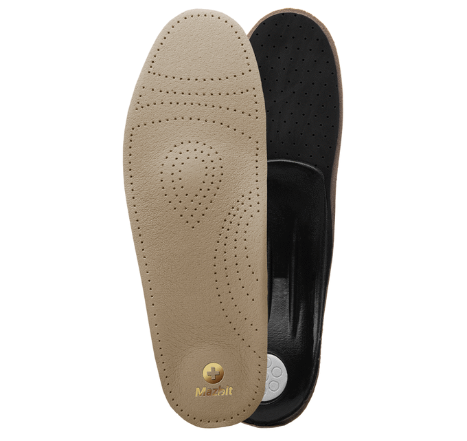 Wkładki ortopedyczne na płaskostopie z MOCNYM podparciem łuku poprzecznego